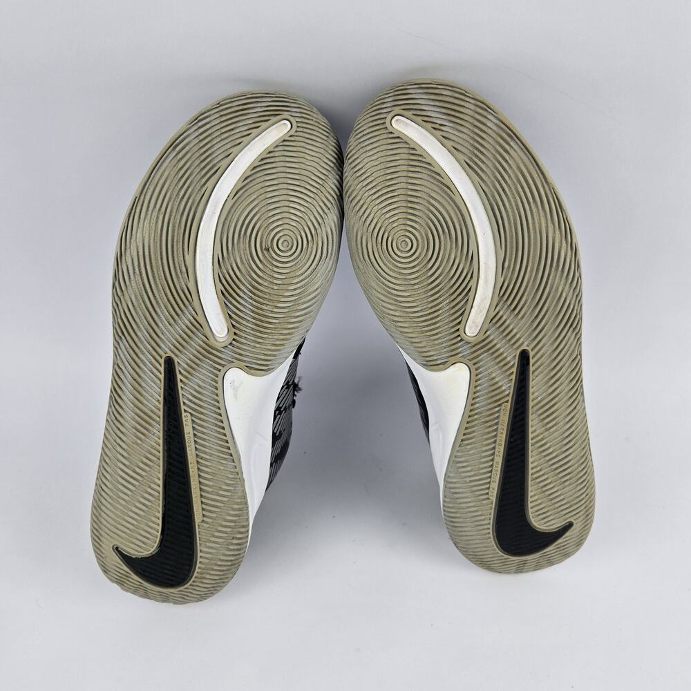 Nike Shoes Boys Size 6.5 Team Hustle D9 Basketball Sneaker Black Mid Top - Picture 9 of 9